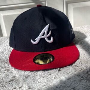 Atlanta Braves New Era Home Authentic Collection On-Field 59FIFTY Fitted Hat